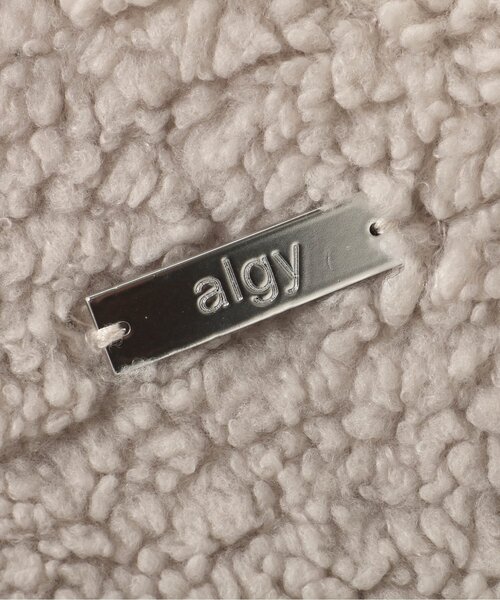 algy(アルジー)の「柔らかボアブルゾン(ブルゾン・キッズ・ベージュ/ブラック/アイボリー・XX-SMALL/X-SMALL/SMALL/MEDIUM)」の10枚目の写真