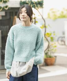EKAL | ネップMIXクルーニット(ニット/セーター)