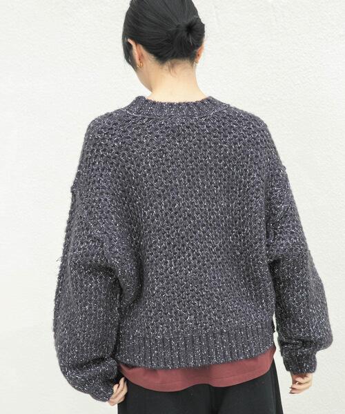 EKAL（エカル）の「ネップMIXクルーニット（ニット/セーター）」 - WEAR