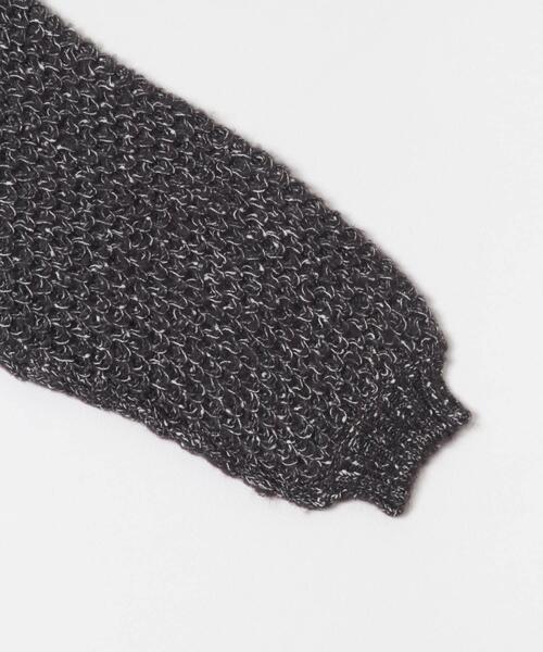 EKAL（エカル）の「ネップMIXクルーニット（ニット/セーター・レディース・ベージュ系その他/ブラック/ブルー系その他・ONE）」の8枚目の写真