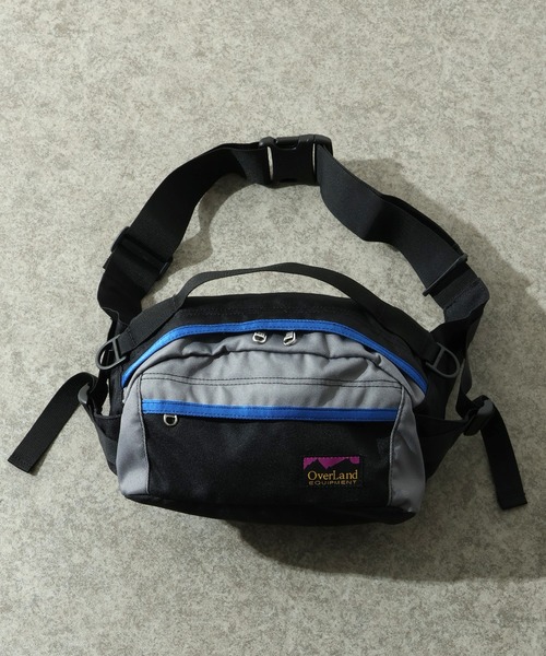 Overland(オーバーランド)の「【OverLand EQUIPMENT/オーバーランドイクイップメント】HIP BAG / ヒップバッグ(ボディバッグ/ウエストポーチ・メンズ・ブラック/パープル/グレー・FREE)」の12枚目の写真