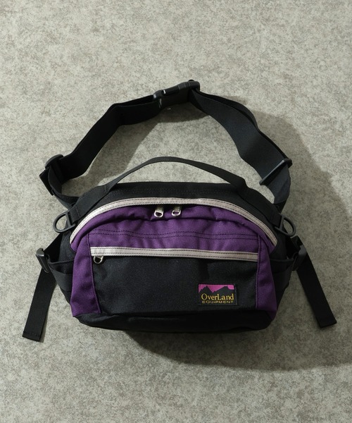 Overland(オーバーランド)の「【OverLand EQUIPMENT/オーバーランドイクイップメント】HIP BAG / ヒップバッグ(ボディバッグ/ウエストポーチ・メンズ・ブラック/パープル/グレー・FREE)」の11枚目の写真