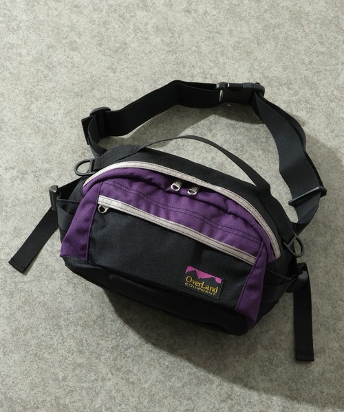 Overland(オーバーランド)の「【OverLand EQUIPMENT/オーバーランドイクイップメント】HIP BAG / ヒップバッグ(ボディバッグ/ウエストポーチ・メンズ・ブラック/パープル/グレー・FREE)」の21枚目の写真