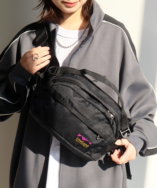 Overland(オーバーランド)の「【OverLand EQUIPMENT/オーバーランドイクイップメント】HIP BAG / ヒップバッグ(ボディバッグ/ウエストポーチ・メンズ・ブラック/パープル/グレー・FREE)」の14枚目の写真