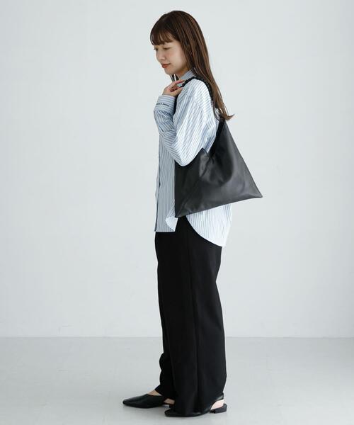 URBAN RESEARCH Sonny Label(アーバンリサーチサニーレーベル)の「トライアングル2WAYバッグ(ハンドバッグ・レディース・ブラック/ライトベージュ/ブラウン・ONE)」の13枚目の写真