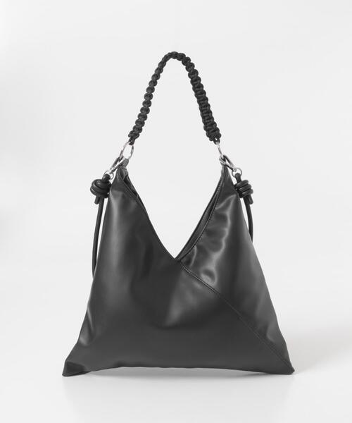 URBAN RESEARCH Sonny Label(アーバンリサーチサニーレーベル)の「トライアングル2WAYバッグ(ハンドバッグ・レディース・ブラック/ライトベージュ/ブラウン・ONE)」の14枚目の写真