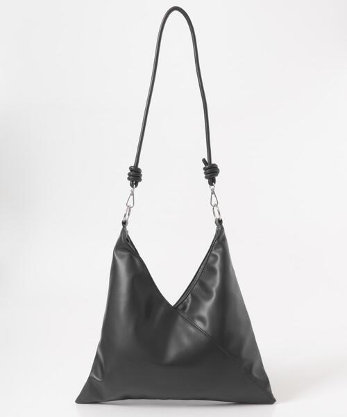 URBAN RESEARCH Sonny Label(アーバンリサーチサニーレーベル)の「トライアングル2WAYバッグ(ハンドバッグ・レディース・ブラック/ライトベージュ/ブラウン・ONE)」の15枚目の写真