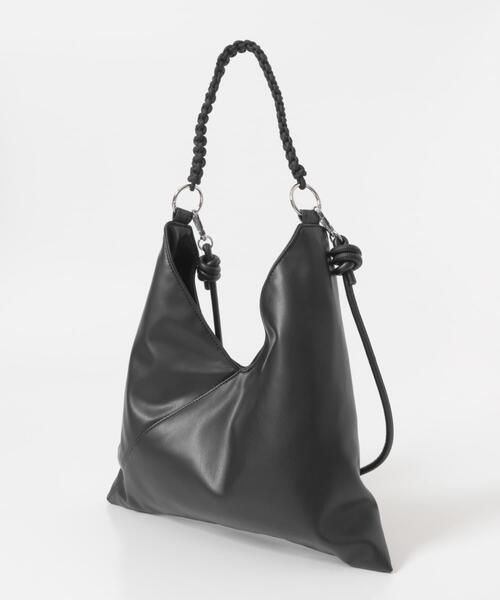 URBAN RESEARCH Sonny Label(アーバンリサーチサニーレーベル)の「トライアングル2WAYバッグ(ハンドバッグ・レディース・ブラック/ライトベージュ/ブラウン・ONE)」の16枚目の写真