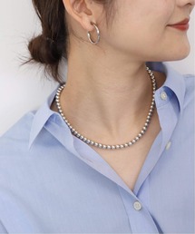 SLOBE IENA | 《追加5》SLOBE メタルビーズショートネックレス(ネックレス)