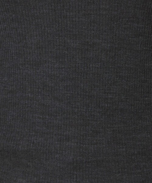 green label relaxing（グリーンレーベルリラクシング）の「ウール シアー リブ クルーネック ニット ウォッシャブル（ニット/セーター・レディース・オフホワイト/ライトピンク/ダークグレー/ベージュ・FREE）」の5枚目の写真