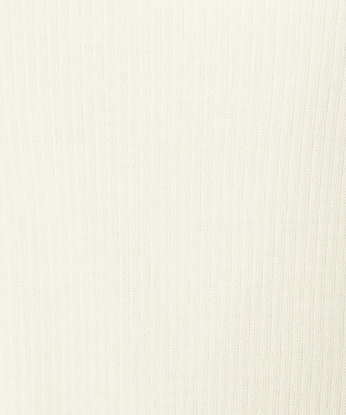 green label relaxing（グリーンレーベルリラクシング）の「ウール シアー リブ クルーネック ニット ウォッシャブル（ニット/セーター・レディース・オフホワイト/ライトピンク/ダークグレー/ベージュ・FREE）」の6枚目の写真