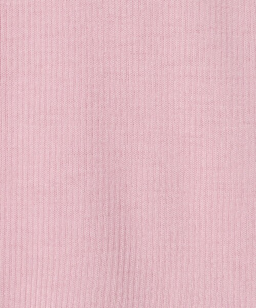 green label relaxing（グリーンレーベルリラクシング）の「ウール シアー リブ クルーネック ニット ウォッシャブル（ニット/セーター・レディース・オフホワイト/ライトピンク/ダークグレー/ベージュ・FREE）」の13枚目の写真