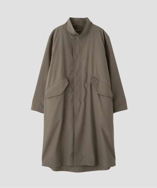 MARGARET HOWELL（マーガレットハウエル）の「SHOWERPROOF WOOL（ダウンジャケット/コート・メンズ・ブラック/カーキ・SMALL/MEDIUM/LARGE）」の4枚目の写真