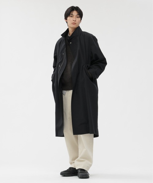 MARGARET HOWELL（マーガレットハウエル）の「SHOWERPROOF WOOL（ダウンジャケット/コート・メンズ・ブラック/カーキ・SMALL/MEDIUM/LARGE）」の13枚目の写真
