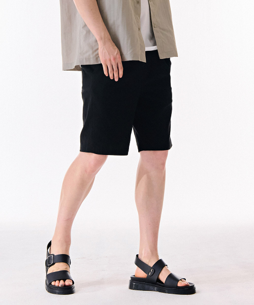 CHASECULT(チェイスカルト)の「男性リネンライクショートパンツ-DCRK2521E03(その他パンツ・メンズ・ブラック・82/86/70/76/92)」の4枚目の写真