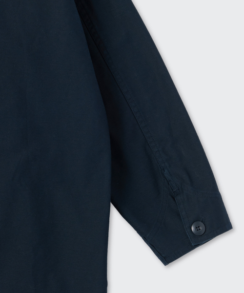 MUSINSA STANDARD（ムシンサスタンダード）の「バックサテンショップコート [ダークグレー]（トレンチコート・メンズ・その他・MEDIUM/LARGE/X-LARGE）」の10枚目の写真