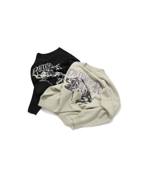 Retriever Club（レトリーバークラブ）の「OLD LETTERING LOGO KNIT CREWNECK [IVORY]（ニット/セーター・レディース・その他・MEDIUM/LARGE）」の3枚目の写真