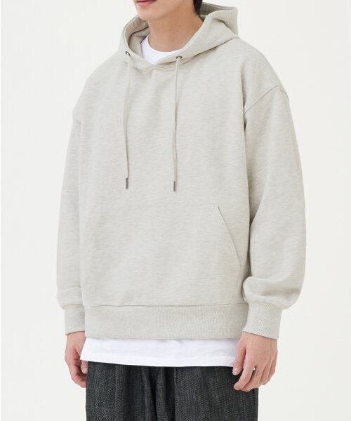 TOFFEE(トフィー)の「エッセンシャルフードスウェットシャツ(OATMEAL)(パーカー・メンズ・その他・SMALL/MEDIUM/LARGE/X-LARGE)」の1枚目の写真