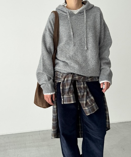 キャナルジーン CANAL JEAN El mar ウール混パーカーSET UP セール】El mar ウール混パーカーSET UP（セットアップ）｜CANAL JEAN