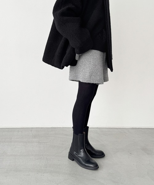 CANAL JEAN（キャナルジーン）の「El mar　ウール混パーカーSET UP（セットアップ・レディース・グレー・ONE SIZE）」の8枚目の写真