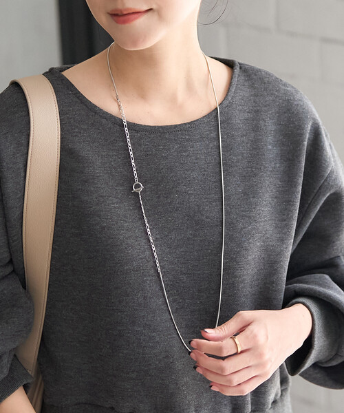 FREAK'S STORE(フリークスストア)の「マルチウェイチェーンネックレス(ネックレス・レディース・シルバー/ゴールド・ONE SIZE)」の4枚目の写真