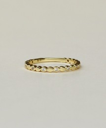 NOIR DE POUPEE（ノワールドプーペ）の「【WEB限定】silver925 飛ばしキュービックジルコニアリング（リング）」