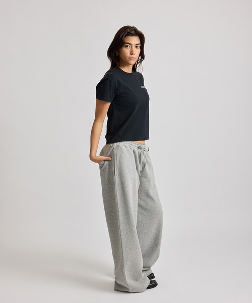 Saturdays NYC（サタデーズ ニューヨークシティ ）の「Fulton Speckle Sweatpants  | WOMEN（スウェットパンツ・レディース・チャコールグレー/グレー・L/M/S）」の5枚目の写真
