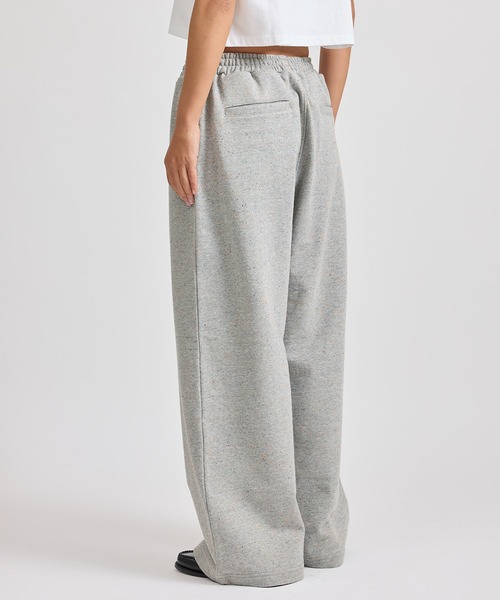 Saturdays NYC（サタデーズ ニューヨークシティ ）の「Fulton Speckle Sweatpants  | WOMEN（スウェットパンツ・レディース・チャコールグレー/グレー・L/M/S）」の16枚目の写真