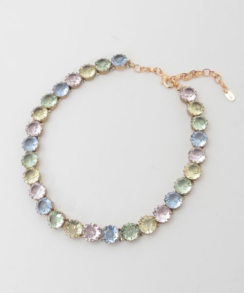 Tiara（ティアラ）の「【tataborello/タタボレロ】APOLLONIA Necklace（ネックレス・レディース・マルチ/クリア・FREE）」の2枚目の写真
