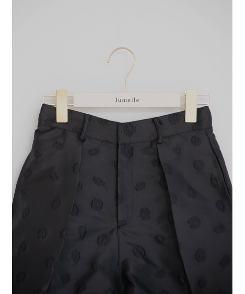 JUMELLE（ジュメロ）の「flower jacquard half pants（その他パンツ・レディース・ブラック・SMALL/MEDIUM）」の15枚目の写真