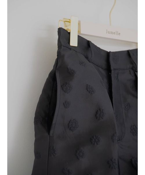 JUMELLE（ジュメロ）の「flower jacquard half pants（その他パンツ・レディース・ブラック・SMALL/MEDIUM）」の16枚目の写真