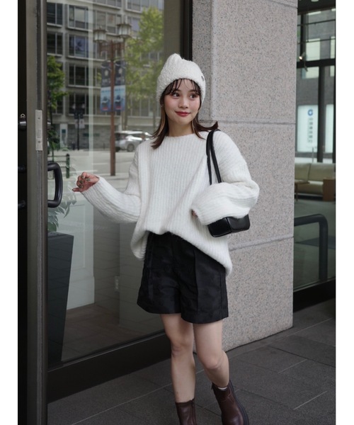 JUMELLE(ジュメロ)の「flower jacquard half pants(その他パンツ・レディース・ブラック・SMALL/MEDIUM)」の19枚目の写真