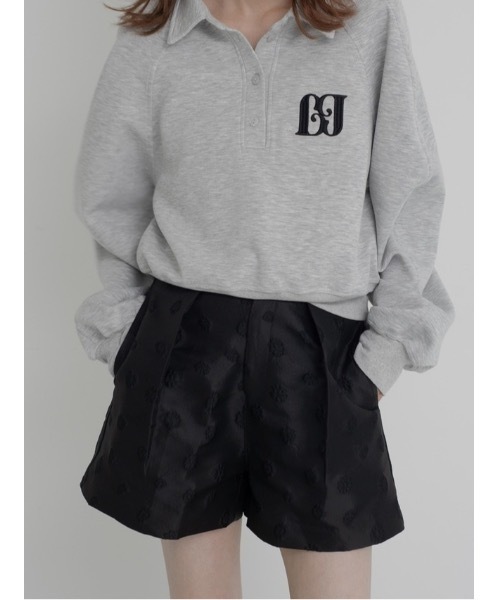 JUMELLE(ジュメロ)の「flower jacquard half pants(その他パンツ・レディース・ブラック・SMALL/MEDIUM)」の21枚目の写真