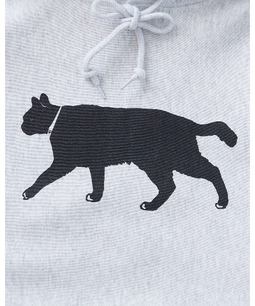 THE BAREFOOT(ベアフット)の「【 ALDAYS / オルデイズ 】 Black cat / ブラックキャット AL-AW025 DLI(Tシャツ/カットソー・レディース・ライトグレー/ベージュ・FREE)」の9枚目の写真