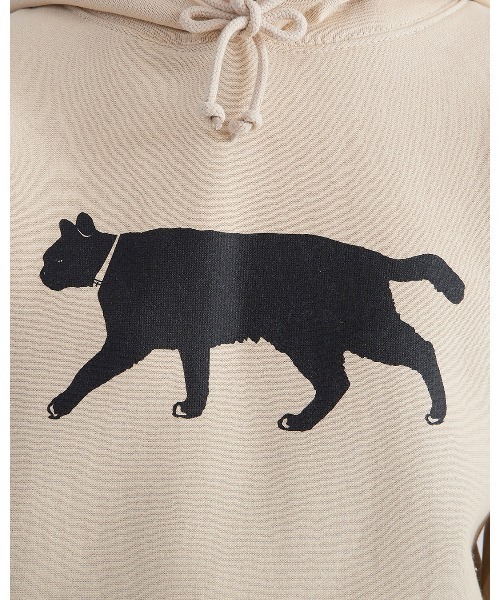 THE BAREFOOT(ベアフット)の「【 ALDAYS / オルデイズ 】 Black cat / ブラックキャット AL-AW025 DLI(Tシャツ/カットソー・レディース・ライトグレー/ベージュ・FREE)」の11枚目の写真