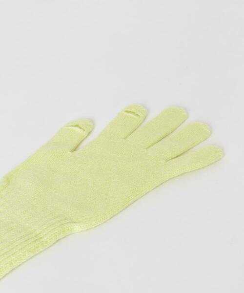 WILLIAM BRUNTON（ウィリアムブラントン）の「『別注』WILLIAM BRUNTON×URBAN RESEARCH　Open long Cuff Glove（手袋・レディース・イエロー/ホワイト/ブラック・-）」の11枚目の写真
