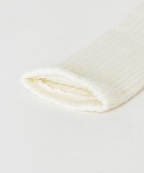 WILLIAM BRUNTON（ウィリアムブラントン）の「『別注』WILLIAM BRUNTON×URBAN RESEARCH　Open long Cuff Glove（手袋・レディース・イエロー/ホワイト/ブラック・-）」の6枚目の写真