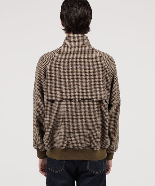 BARACUTA(バラクータ)の「【別注】BARACUTA G9 ウールツイード ブルゾン(ブルゾン・メンズ・ダークグリーン/ブラウン系その他/チャコールグレー・38/40/36)」の7枚目の写真