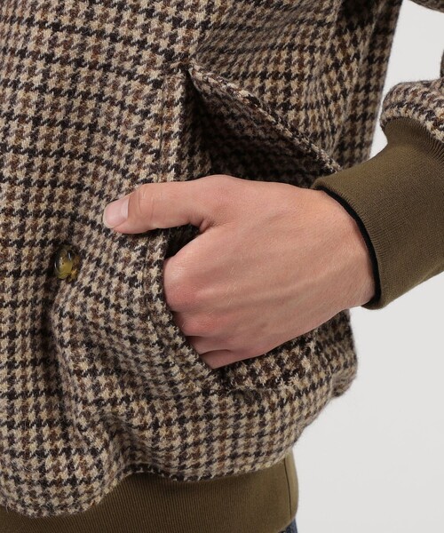 別注】BARACUTA G9 ウールツイード ブルゾン（ブルゾン）｜BARACUTA