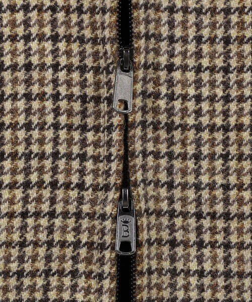 BARACUTA(バラクータ)の「【別注】BARACUTA G9 ウールツイード ブルゾン(ブルゾン・メンズ・ダークグリーン/ブラウン系その他/チャコールグレー・38/40/36)」の13枚目の写真