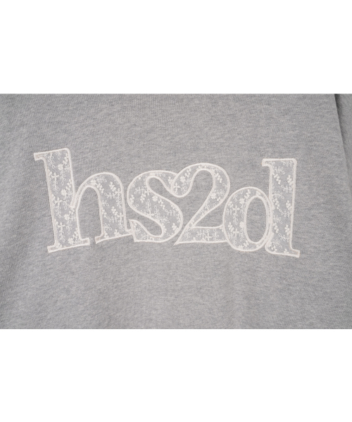 HIGH SCHOOL DISCO（ハイスクールディスコ）の「HS2D スウェット_メランジグレー（スウェット・レディース・その他・FREE）」の5枚目の写真