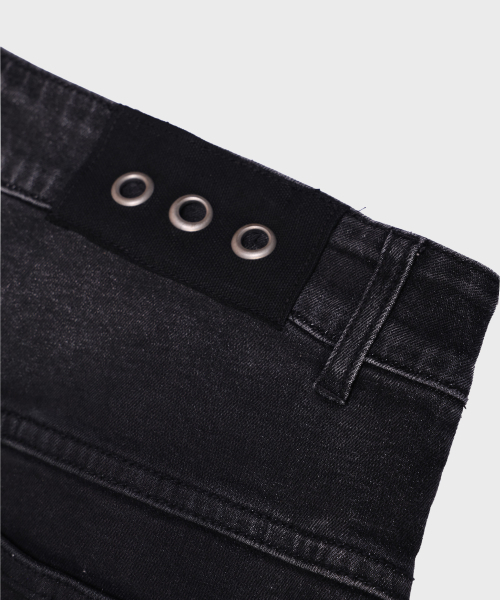 SAINTPAIN（セイントペイン）の「SP パンクフレアデニムパンツ ブラック（デニムパンツ・レディース・その他・MEDIUM/LARGE）」の10枚目の写真