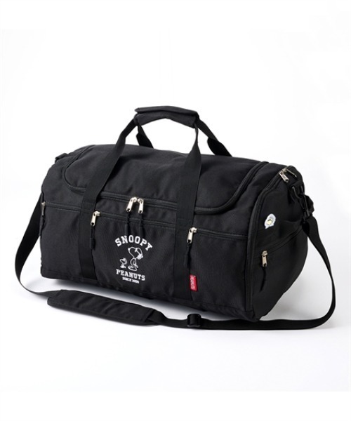 スヌーピー 大容量60L11ポケットはっ水3WAYボストンバッグ（A4