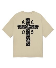 KGTC0205 ケルティッククロス 20番手 半袖Tシャツ ベージュ