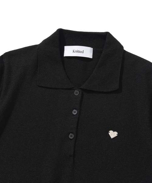 KNITTED（ニッティド）の「(W) ベーシックエッセンシャルウォッシャブルカラーニット BLACK（ニット/セーター・レディース・その他・FREE）」の2枚目の写真