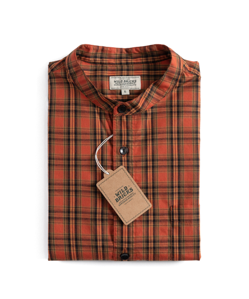 WILD BRICKS(ワイルドブリックス)の「CH PICNIC SHIRT (orange)(シャツ/ブラウス・メンズ・その他・MEDIUM/LARGE/X-LARGE)」の8枚目の写真