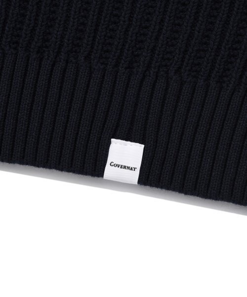 COVERNAT(カバーナット)の「クロシェポロハーフニットネイビー(ニット/セーター・レディース・その他・LARGE/X-LARGE/SMALL/MEDIUM)」の5枚目の写真