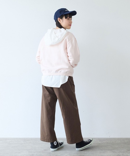 bulle de savon（ビュルデサボン）の「高密度ツイル サンドウォッシュパンツ（その他パンツ・レディース・ダークブラウン/ネイビー・SMALL/MEDIUM）」の11枚目の写真