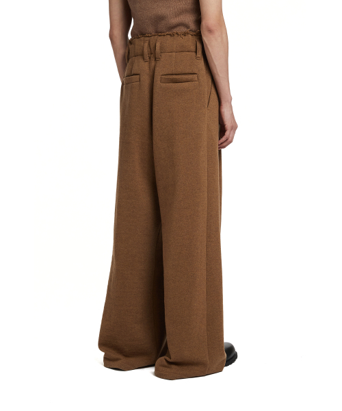 TRUNK PROJECT（トランクプロジェクト）の「Destroyed Lounge Pants_Brown（その他パンツ・メンズ・ブラウン・X-SMALL/SMALL/LARGE）」の2枚目の写真