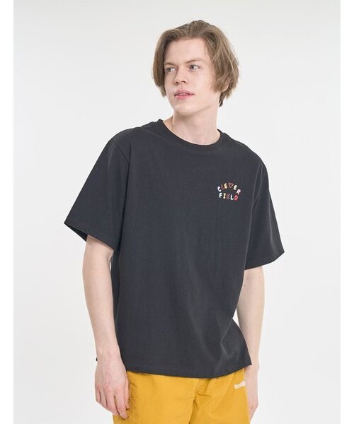 CLEVER FIELD（クレバーフィールド）の「ドローイングカラーグラフィックレバットTシャツ[ブラック]（Tシャツ/カットソー・レディース・その他・LARGE/X-LARGE）」の3枚目の写真